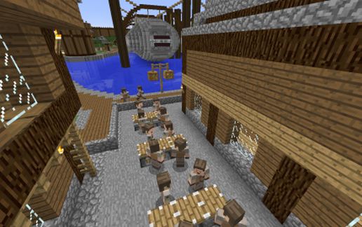 Airship Shipyard - Royal Navy Shipyard at Emerald Bay