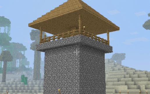 Stronghold Crusader tower schematic - building