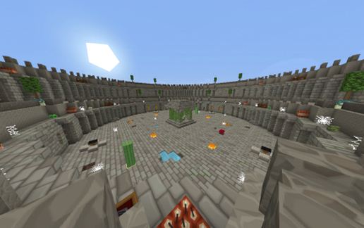 4Arena - PVP for 4 Players schematic - building