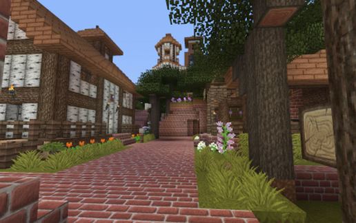 Island town schematic - building