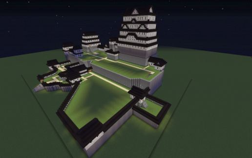 Huge Japanese Castle!