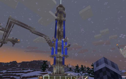 Tower of Light schematic - building
