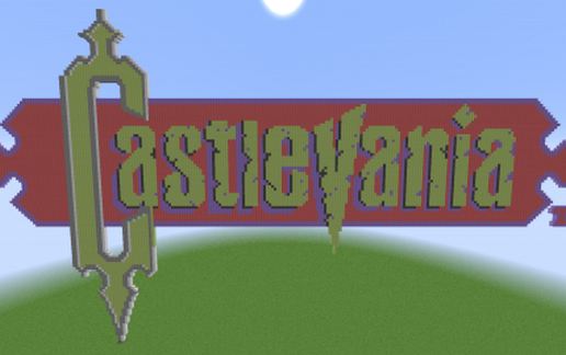 Castlevania Logo schematic - building