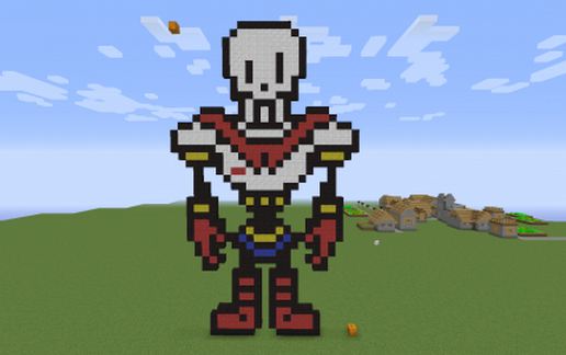 Papyrus the Skeleton schematic - building