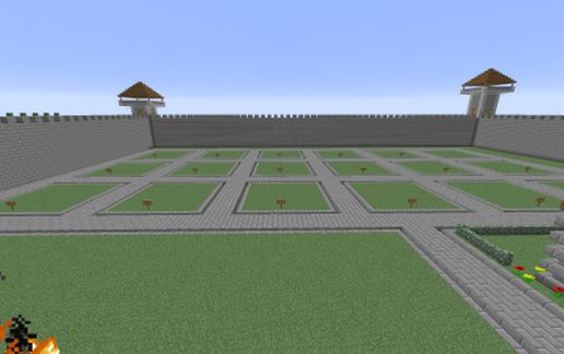 Castle with self contained town