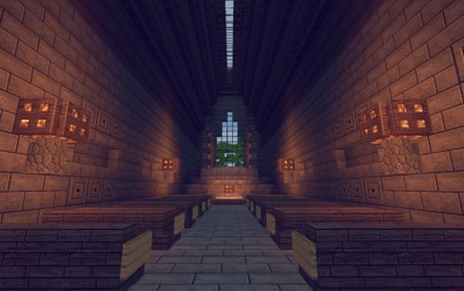Old Spawn Church // QbicGaming schematic - building