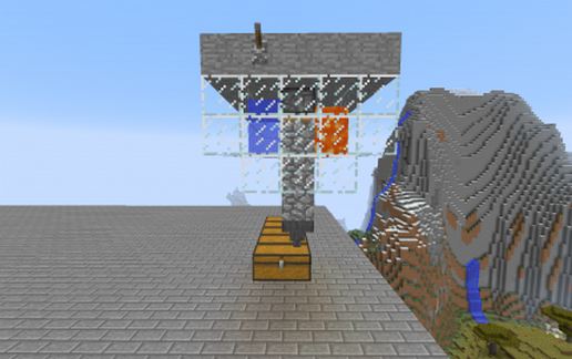 Automatic Cobblestone / Stone Generator schematic - building
