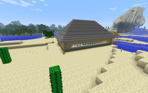 Beach House with Carmine schematic - building