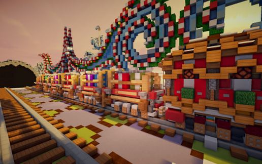 Juletog for Addexio :D (Chrismas Train) schematic - building