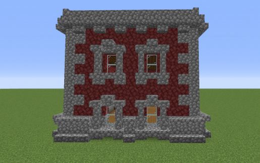Сlassicism house schematic - building