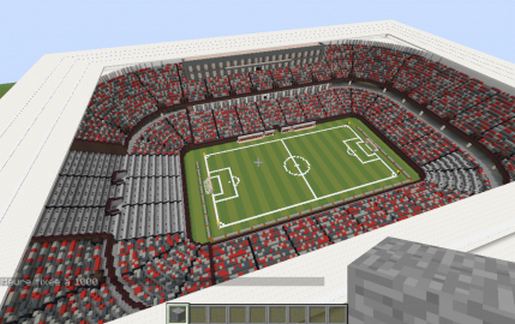 stade de foot schematic - building
