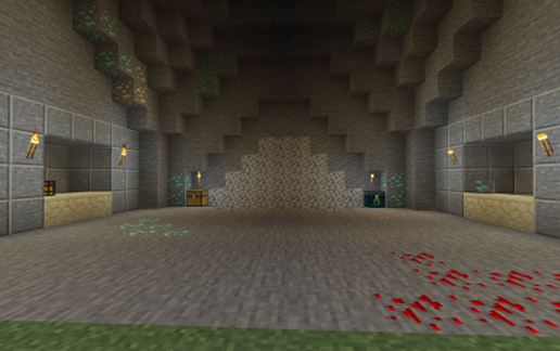 Bedwars Map CaveBall