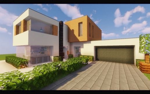 Modern House #107 schematic - building