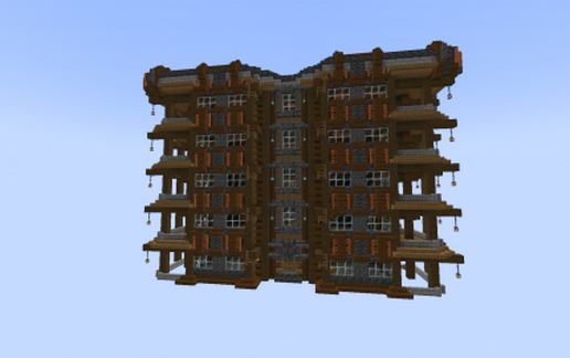 Minecraft Style Apartments (1.17)
