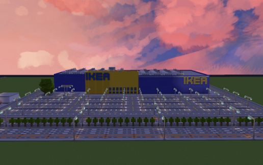 IIKEA Store (unfurnished) schematic - building