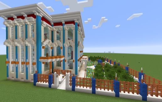 AIK 64 large MANSION 3 schematic - building