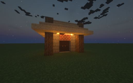 House 2x2 Compact for 1 player schematic - building