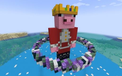 Technoblade Statue