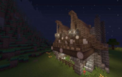 Medieval House schematic - building