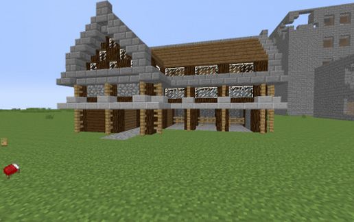Survival Barnhouse schematic - building