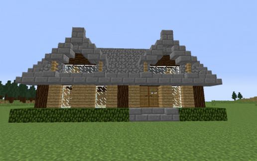 Basic survival house 3 schematic - building