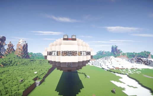 War Airship - Silver Empire Raider