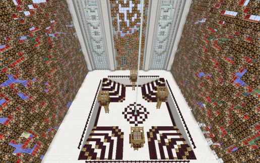 Mob Arena schematic - building