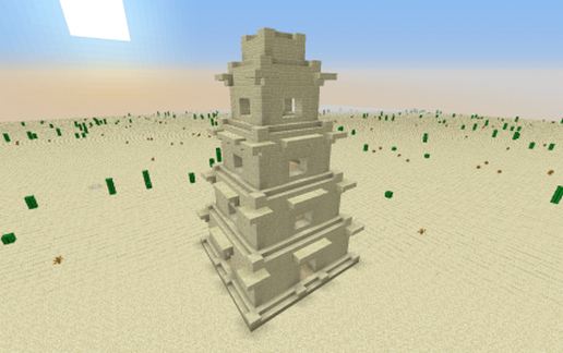 Egyptian Tower By JJcash schematic - building