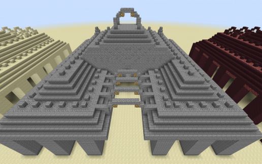 Sea Temple: Stone schematic - building