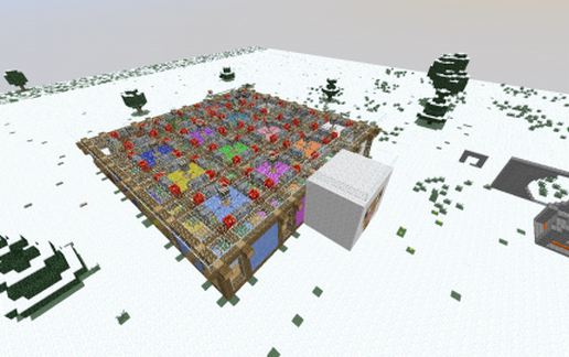 Color Coded Sheep Farm