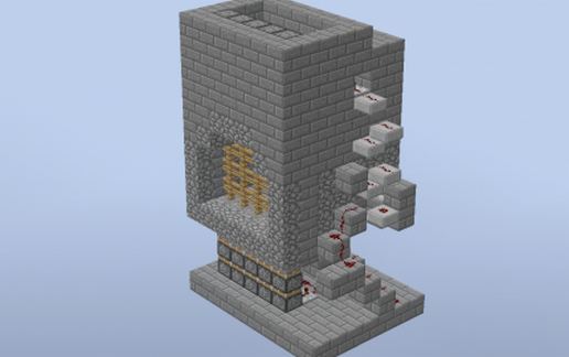 Castle Gate schematic - building