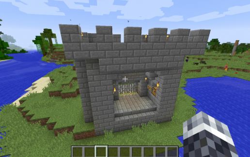 Castle Gate (Secured) Model n-1.13 schematic - building