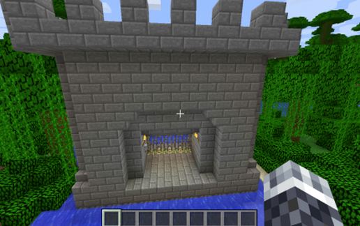 Castle Gate (Drawbridge) Model n-1.15