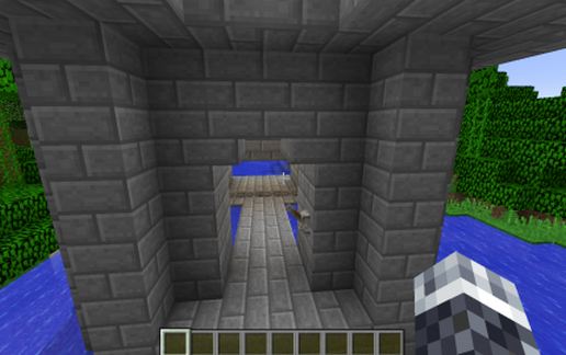 Castle Gate (Drawbridge) Model n-1.15