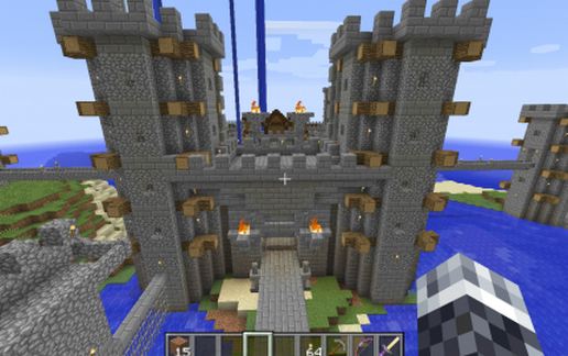 Twins Towers Gate Model t-1.2 schematic - building