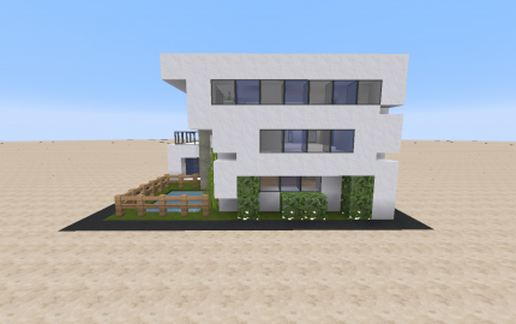 13x13 Modern Home schematic - building
