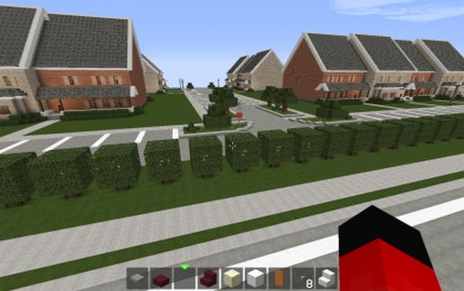 Town Home Neighborhood schematic - building