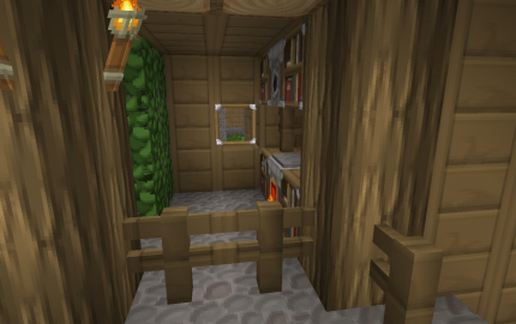 Small wooden house