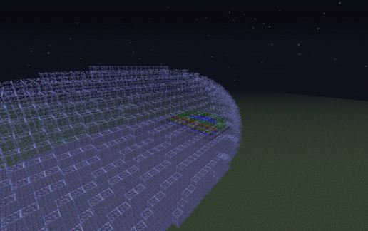 Elliptical BioSphere schematic - building