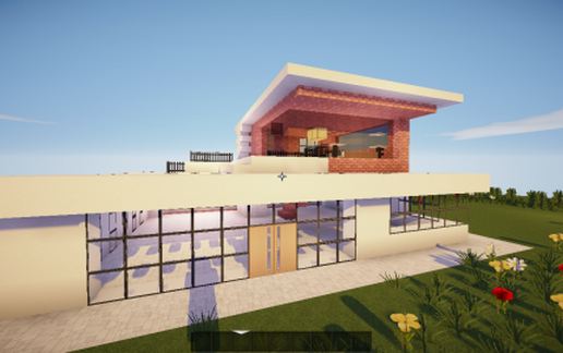 20x20Carina mini modern house schematic - building