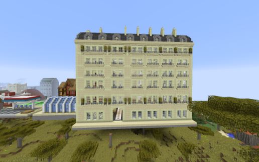 Ossman Paris building schematic - building