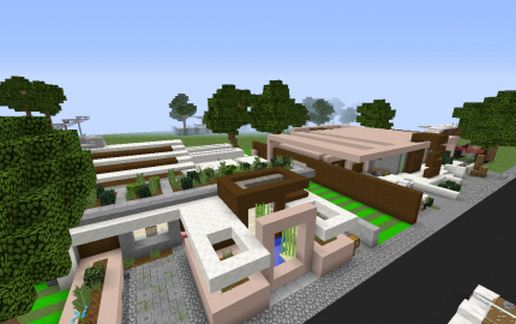 Modern house #2 schematic - building