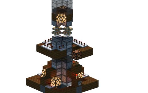 Heltooth Vertical TNT Cannon schematic - building