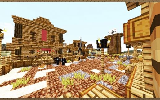 Wild west spawn town