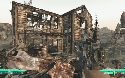 fallout 3 ruined house v1- zth