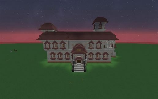 Dark & Stony Manor schematic - building