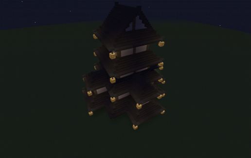 Asian 4 Storey Pagoda nr2