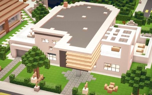 Modern House #7 schematic - building