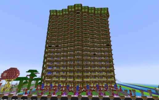 XL ecologic building schematic - building