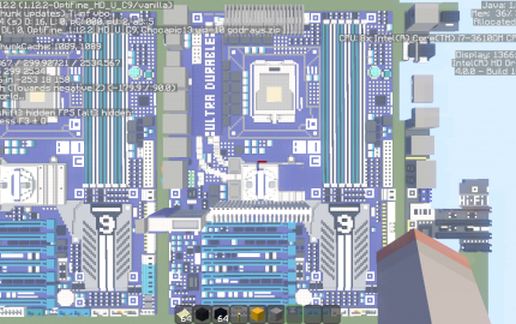 Intel GA-X58A-UD9 (Gigabyte) schematic - building